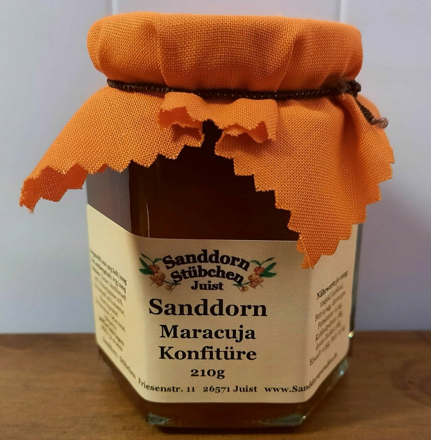 210g Sanddorn Maracuja Konfitüre