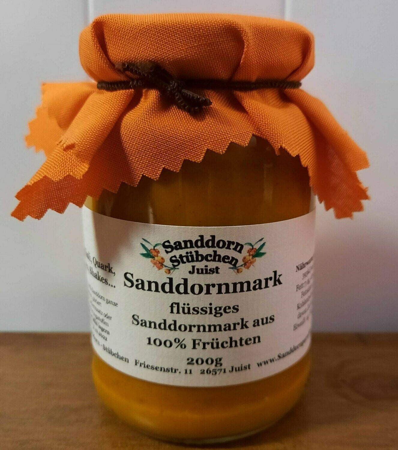 200g Sanddorn Mark flüssig