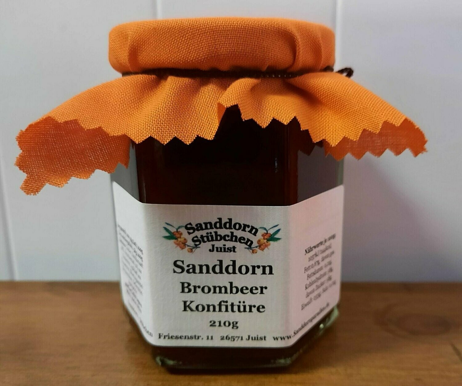 225g Sanddorn Brombeer Fruchtaufstrich
