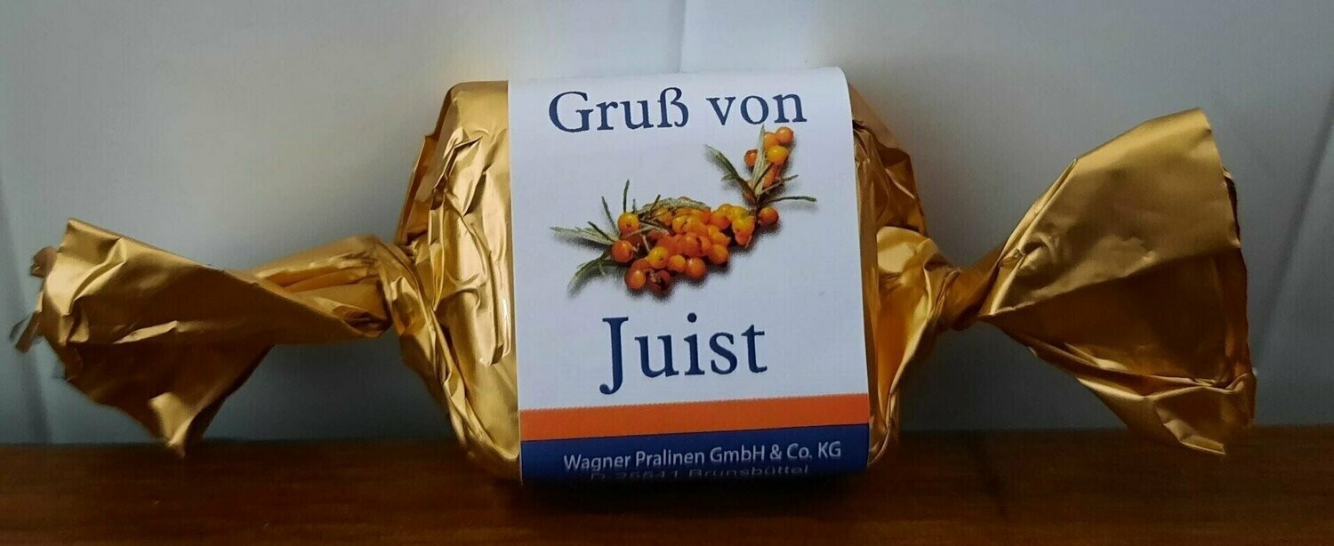 25g Sanddorn Orange Happen "Gruß von Juist"