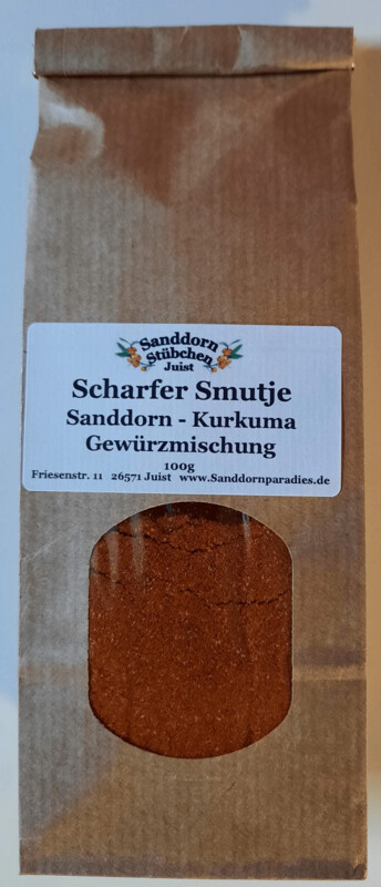 100g Scharfer Smutje, Kurkuma-Sanddorn-Gewürzmischung