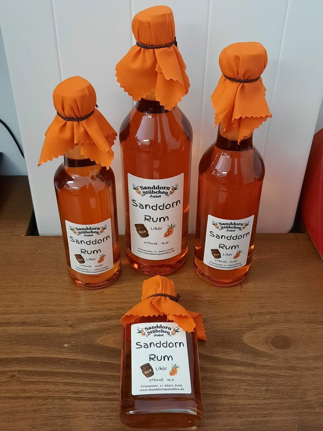 0,25l Sanddorn Rum Likör 17%vol.