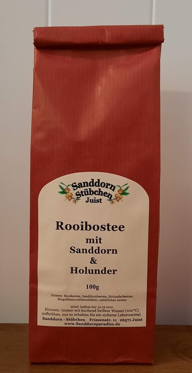 100g Rooibos Sanddorn Holunder