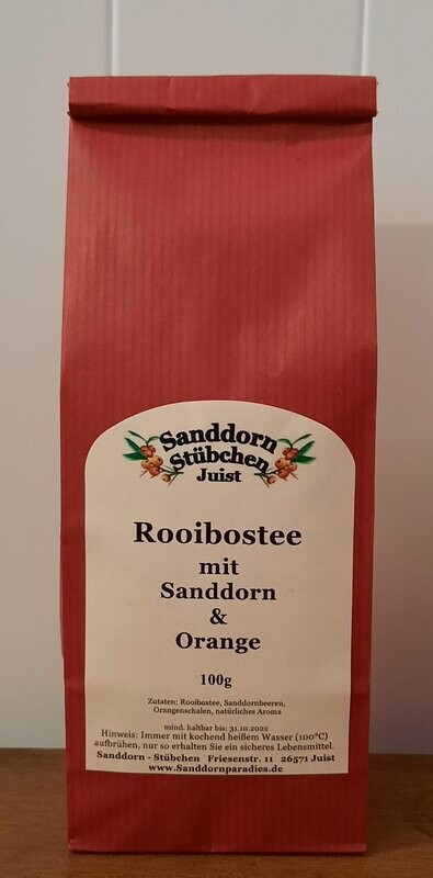 100g Rooibos Sanddorn Orange