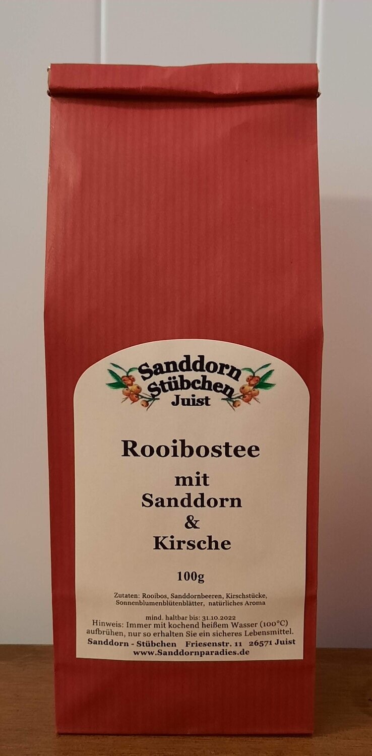 100g Rooibos Sanddorn Kirsch