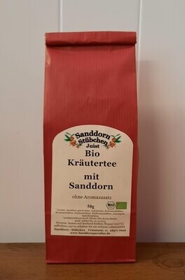 50g Bio Sanddorn Kräutertee, ohne Aromazusatz