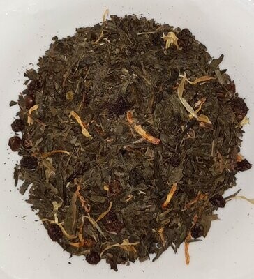 80g Grüner Tee Sanddorn Sahne 80g Grüner Tee Sanddorn Sahne