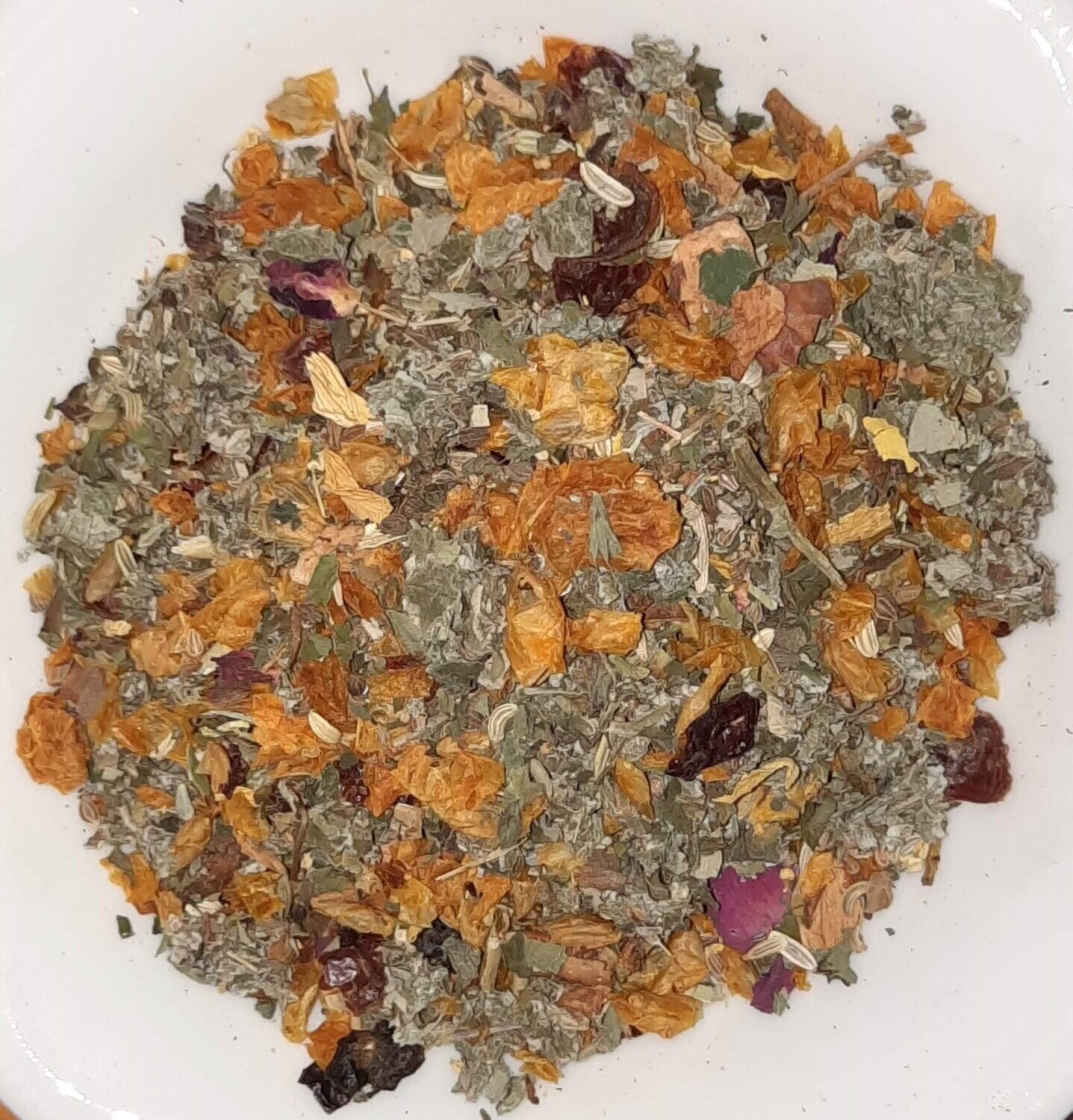 50g Kräutertee Schietwetter mit Sanddorn, ohne Aromazugabe