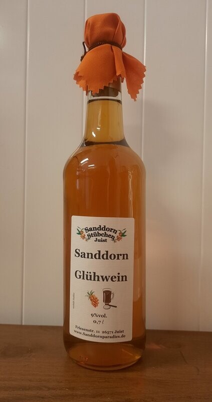 0,7l Sanddorn Glühwein 9%vol. 0,7l Sanddorn Glühwein 9%vol.