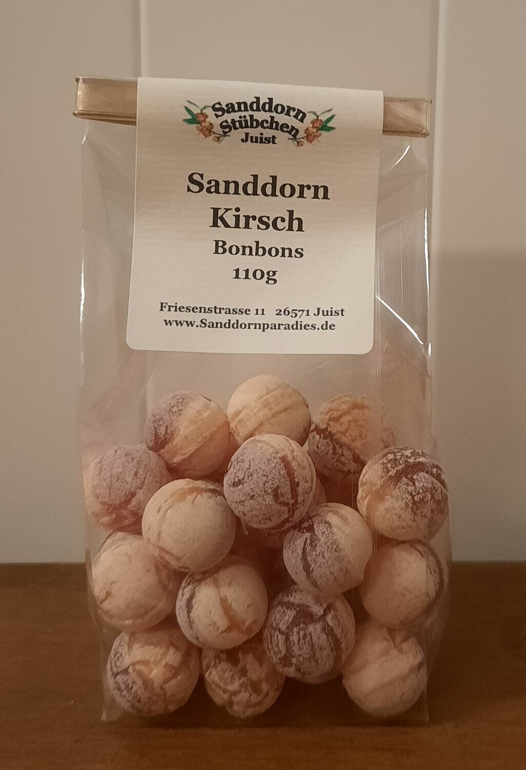 110g Sanddorn Kirsch Bonbons
