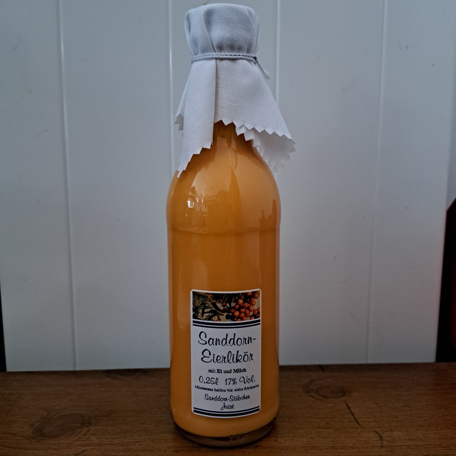0,25l Sanddorn Eierlikör