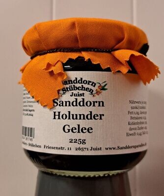 225g Sanddorn Holunder Gelee 225g Sanddorn Holunder Gelee