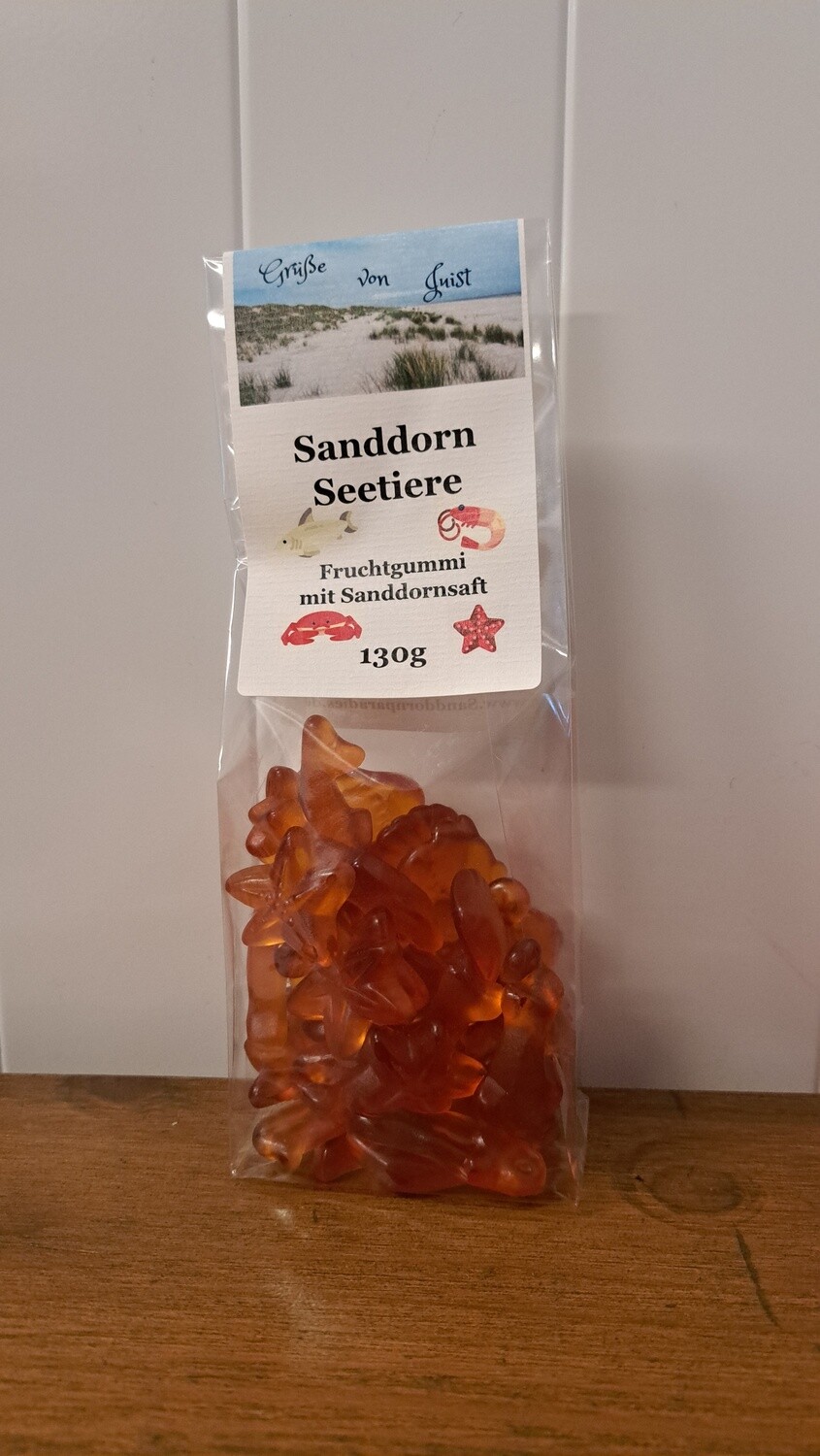 130g Sanddorn Seetiere, Gruß von Juist