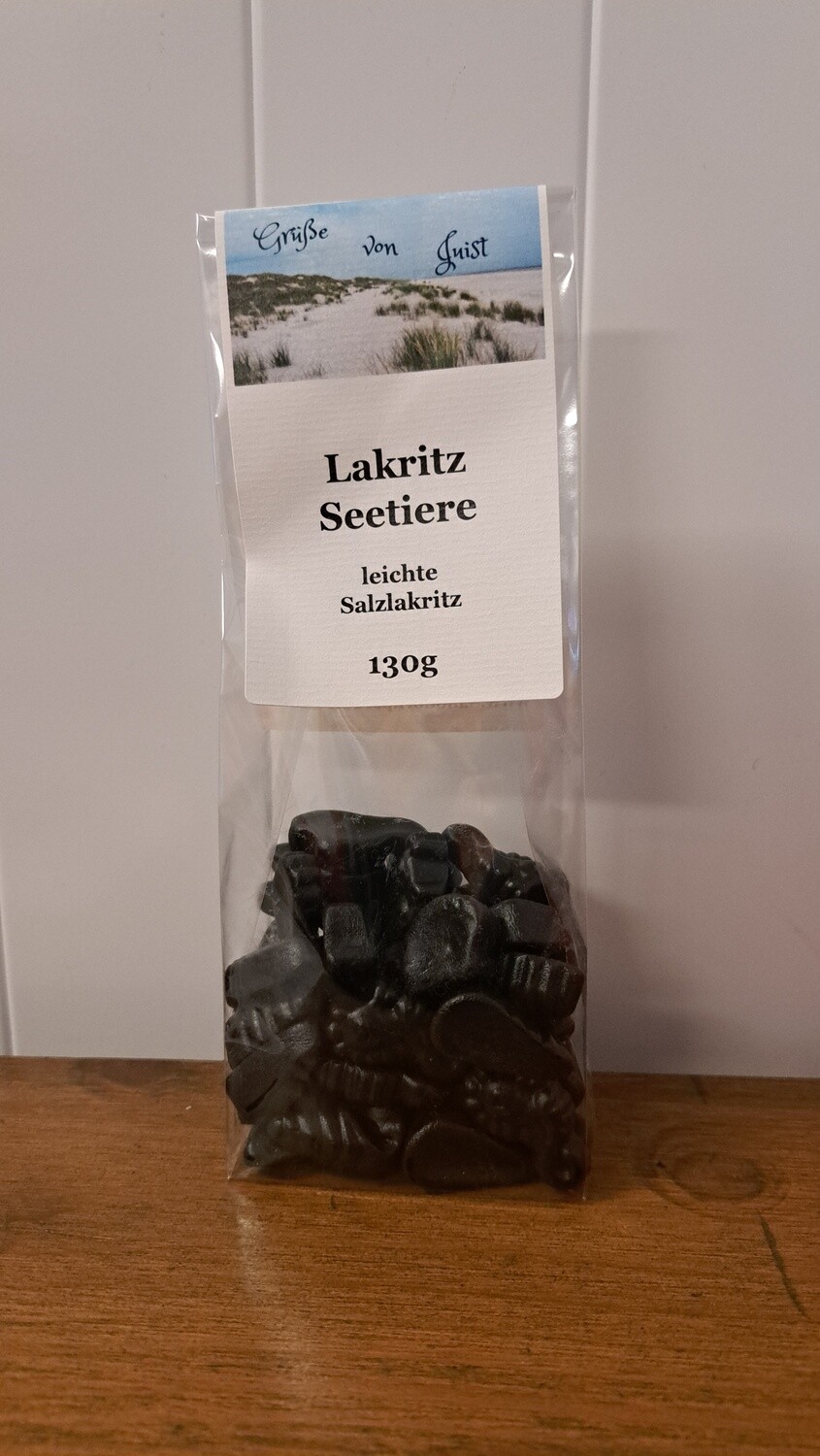 130g Lakritz Seetiere