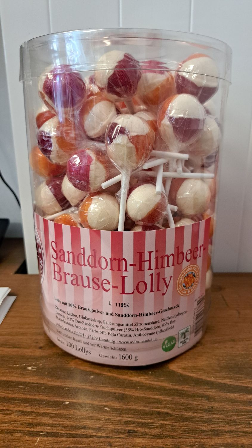 Sanddorn Himbeer Brauselolli