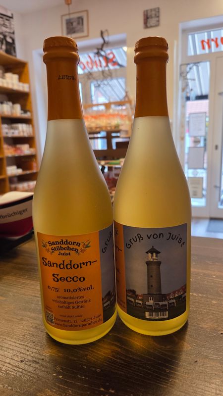 0,75l Sanddorn Secco 10,0%vol. 0,75l Sanddorn Secco 10,0%vol.