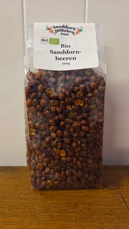 100g Bio Sanddornbeeren getrocknet