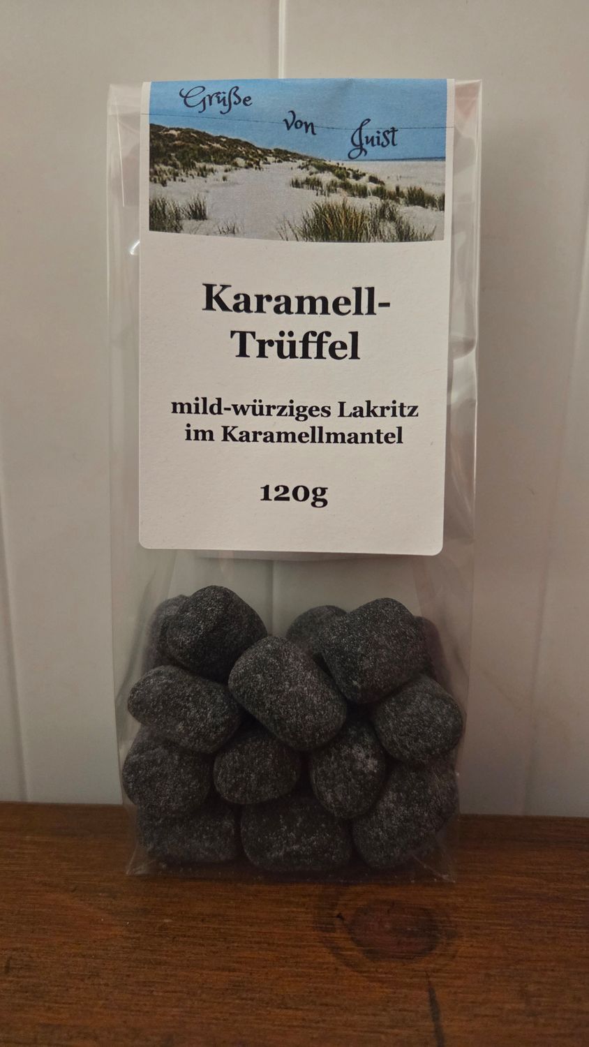 Karamell Trüffel Gruß von Juist 