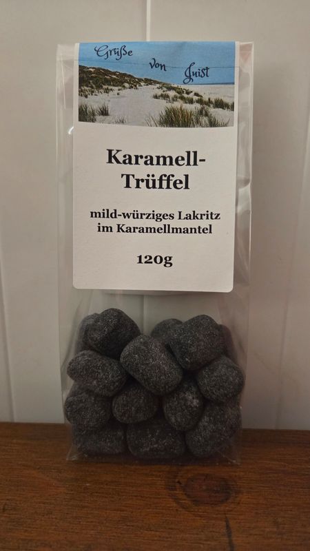 Karamell Trüffel Gruß von Juist 