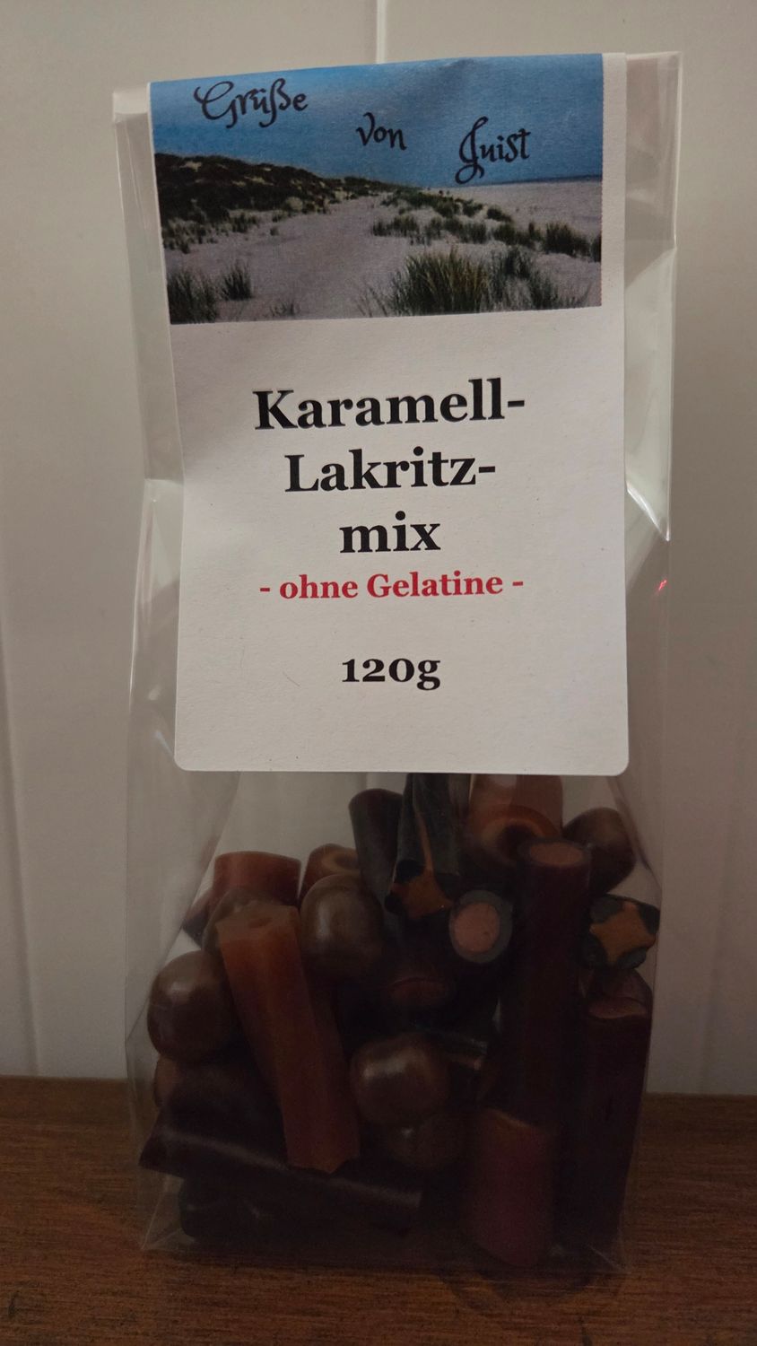 Karamell Lakritzmix Gruß von Juist 