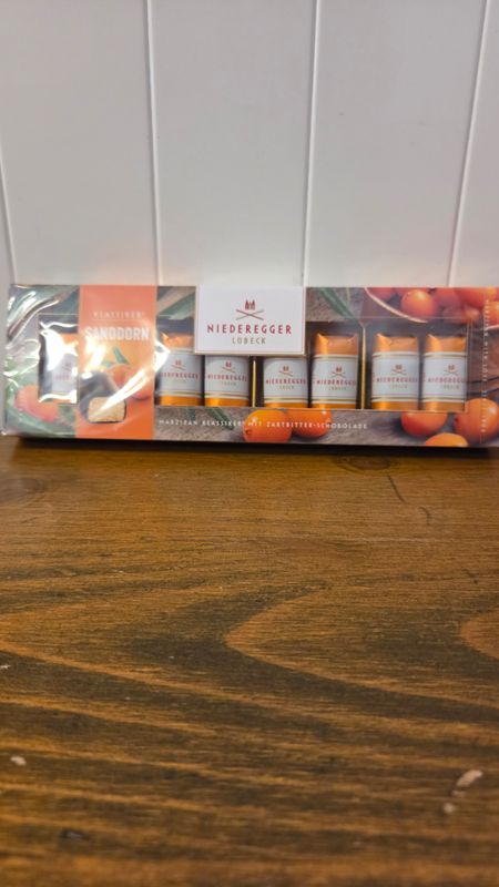 100g Niederegger Marzipan mit Sanddorn