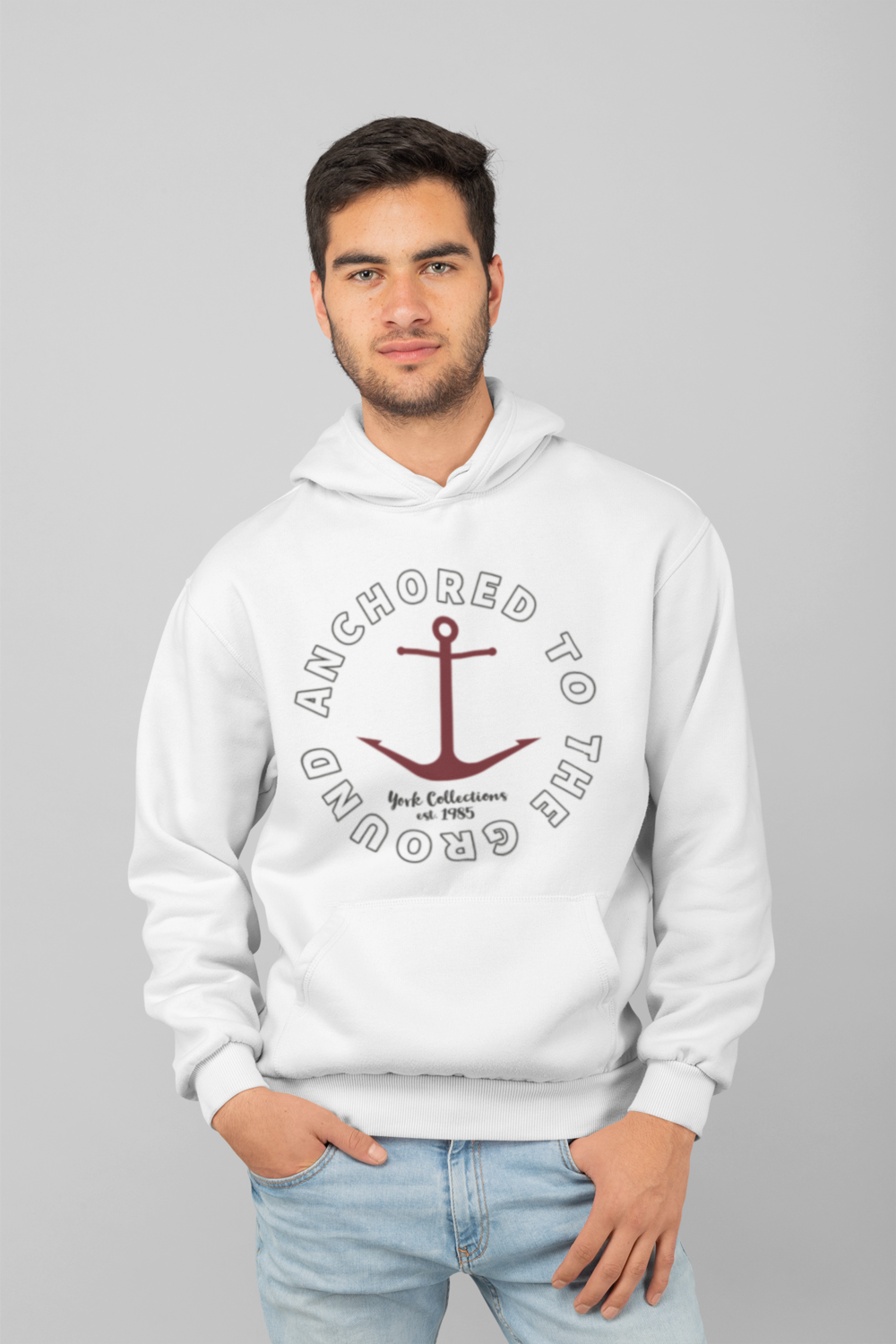 Anchor 100% cotton hoodie