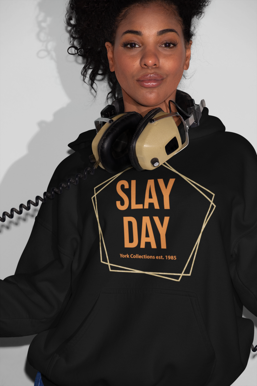 SLAY DAY 100% cotton hoodie