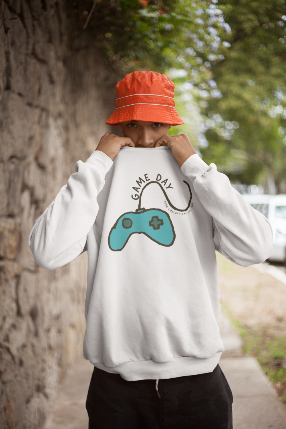 Game day 100% cotton sweater