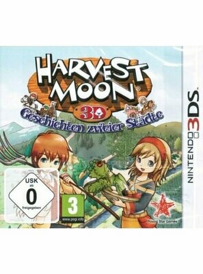 Harvest Moon 3D Geschichte zweier Städte 3DS gebraucht