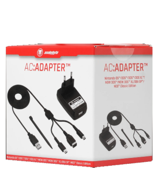 AC Adapter DS | 2DS | 3DS | DS Lite | DSi | GBA SP Snakebyte