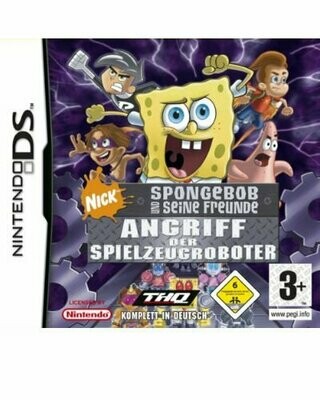 Spongebob und seine Freunde Angriff der Spielzeugroboter DS gebraucht