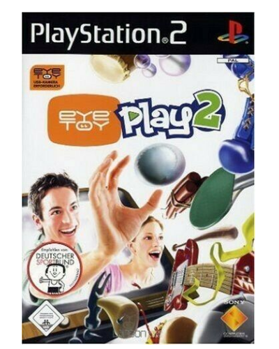 Eye Toy Play 2 PS2 gebraucht (Eye Toy Kamera erforderlich)