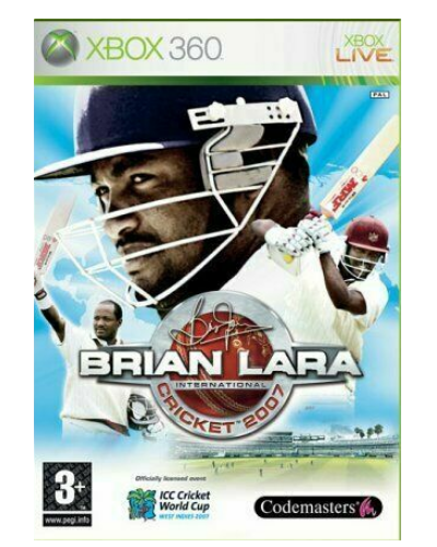 hulp Milieuvriendelijk bronzen Brian Lara Cricket 2007 XBOX 360 gebraucht