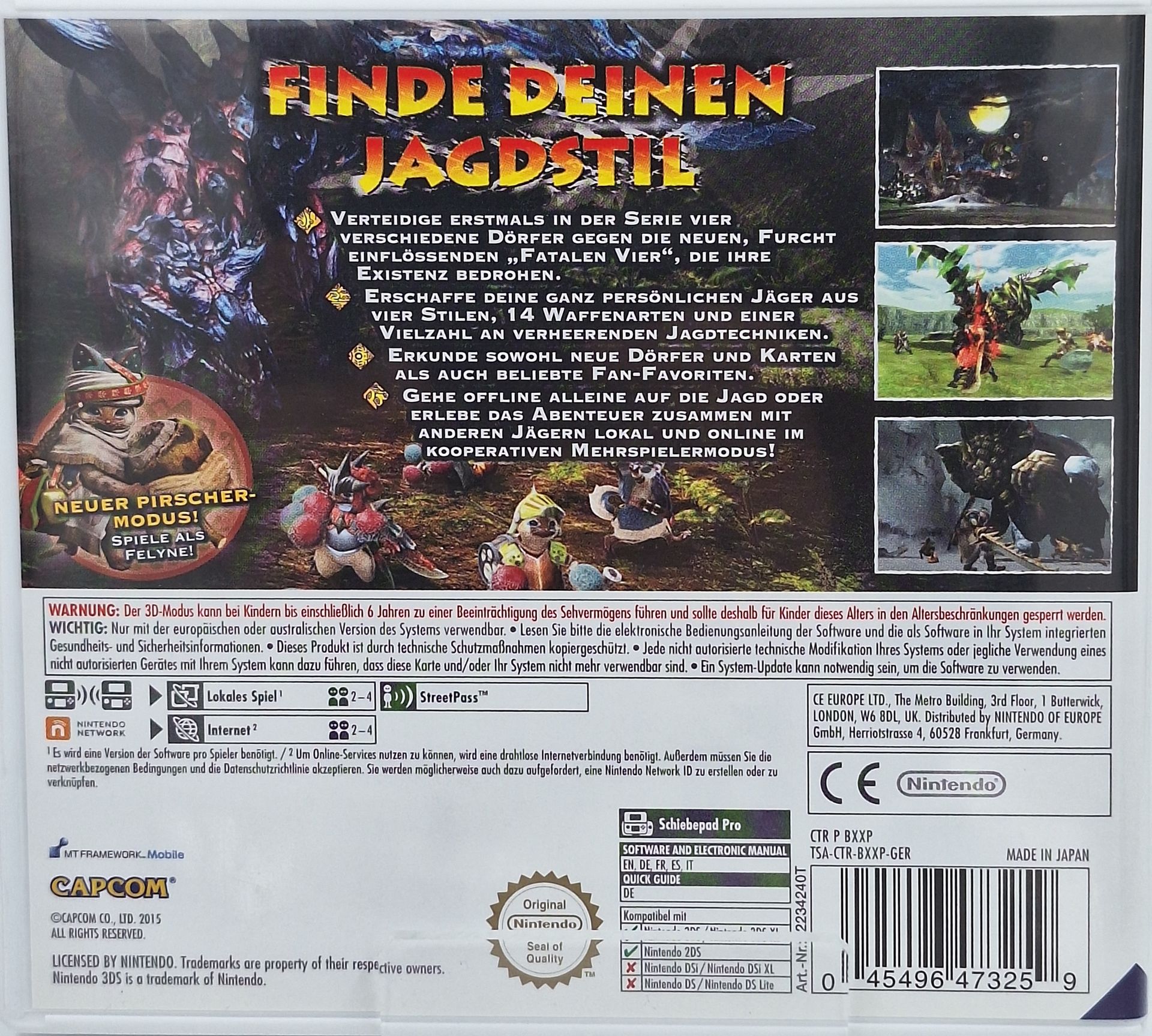 Monster Hunter Generations [Nintendo 3DS] Gebraucht