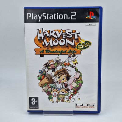 Harvest Moon: A Wonderful Life für PlayStation 2 gebraucht  mit Hülle und Spiel – Originalfotos