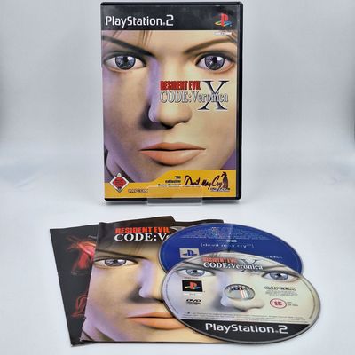 Resident Evil Code: Veronica X (Erstauflage + Demo) [Sony PlayStation 2 (PS2)] – Gebraucht CIB