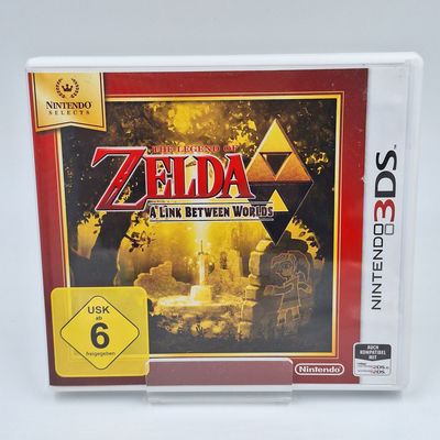 The Legend of Zelda: A Link Between Worlds Nintendo Selects für Nintendo 3DS gebraucht komplett – Originalfoto 
