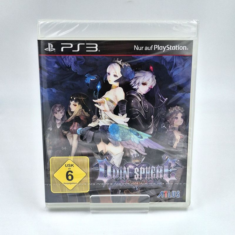 Odin Sphere Leifthrasir Sony PlayStation 3 PS3 Neu Original versiegelt Originalfoto Cover Vorderseite
