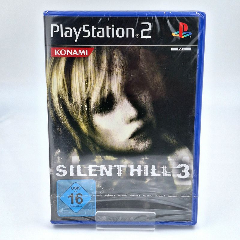 Silent Hill 3 für PlayStation 2 (PS2) – neu und original versiegelt, Originalfoto des angebotenen Spiels