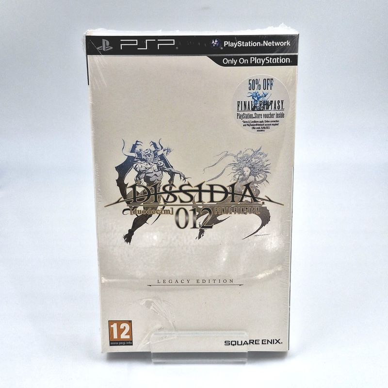 Final Fantasy Dissidia 012 Legacy Edition Sony PlayStation Portable PSP Neu Original versiegelt Originalfoto Cover Vorn