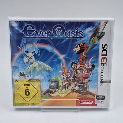 Ever Oasis Nintendo 3DS Neu Original versiegelt Originalfoto Cover Vorderseite