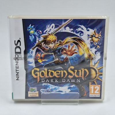 Golden Sun Die dunkle Dämmerung Nintendo DS Neu Original versiegelt Originalfoto Cover Vorderseite