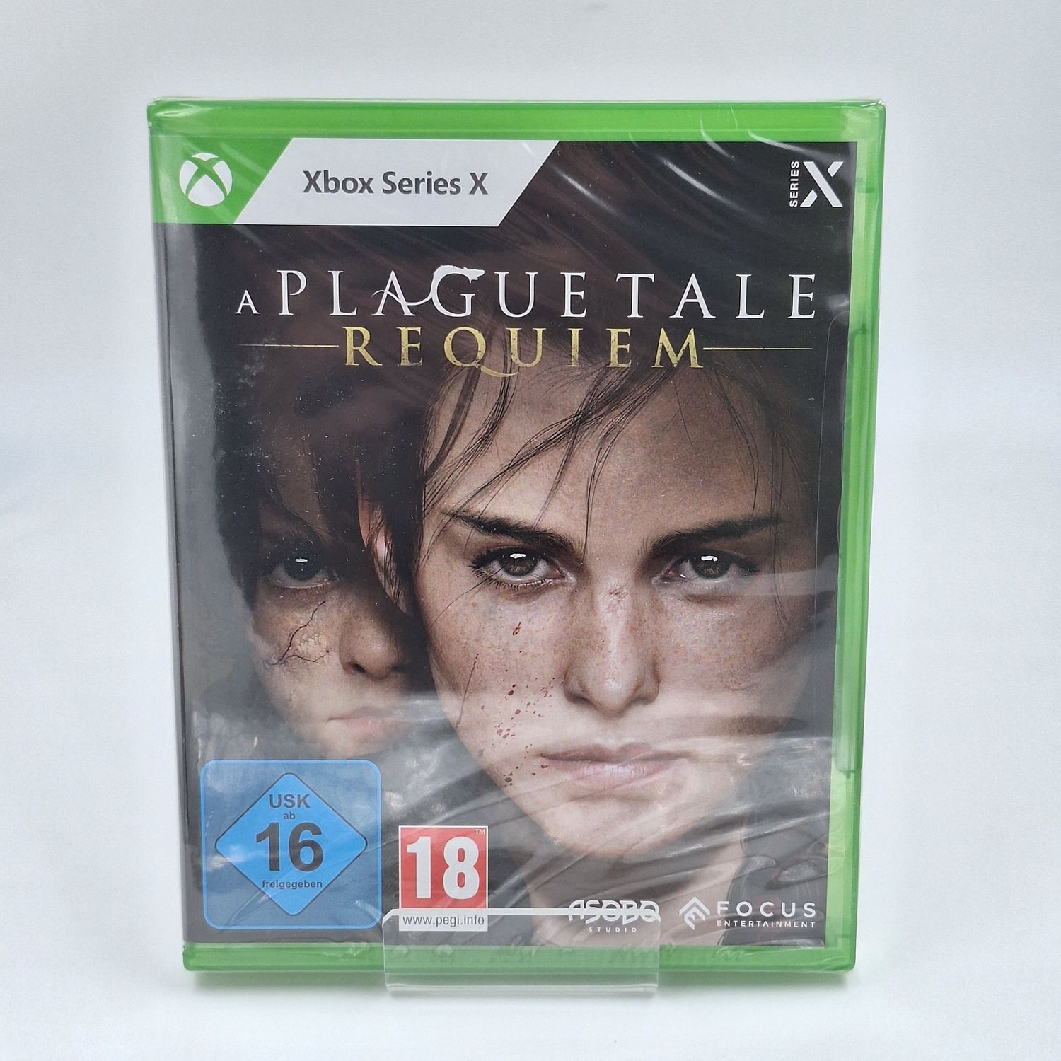 A Plague Tale: Requiem (Xbox Series X) – Neu & originalverpackt in Folie (Sealed) A Plague Tale Requiem Xbox Series X Neu Original versiegelt Originalfoto Vorderseite