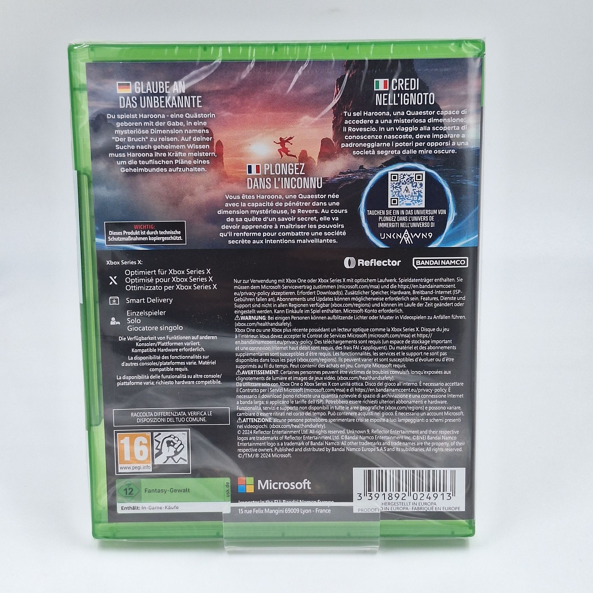 Unknown 9 AWakening Xbox Series X Xbox One Neu Original versiegelt Originalfoto