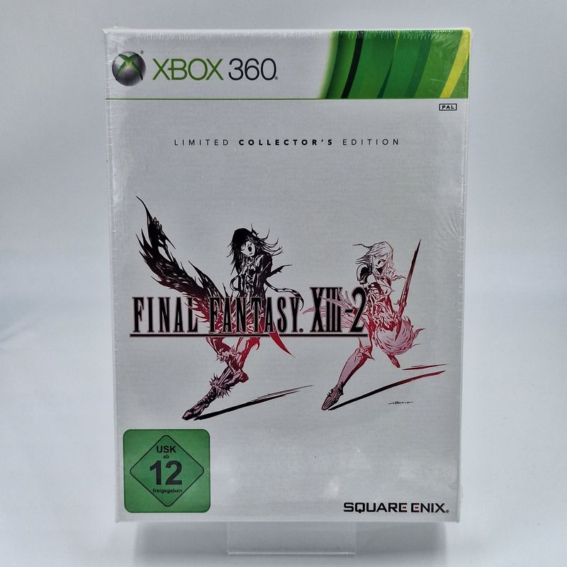 Final Fantasy XIII-2 Limited Collector's Edition Xbox 360 Neu Original versiegelt Sammlerbox