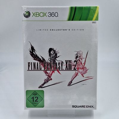 Final Fantasy XIII-2 Limited Collector's Edition Xbox 360 Neu Original versiegelt Sammlerbox