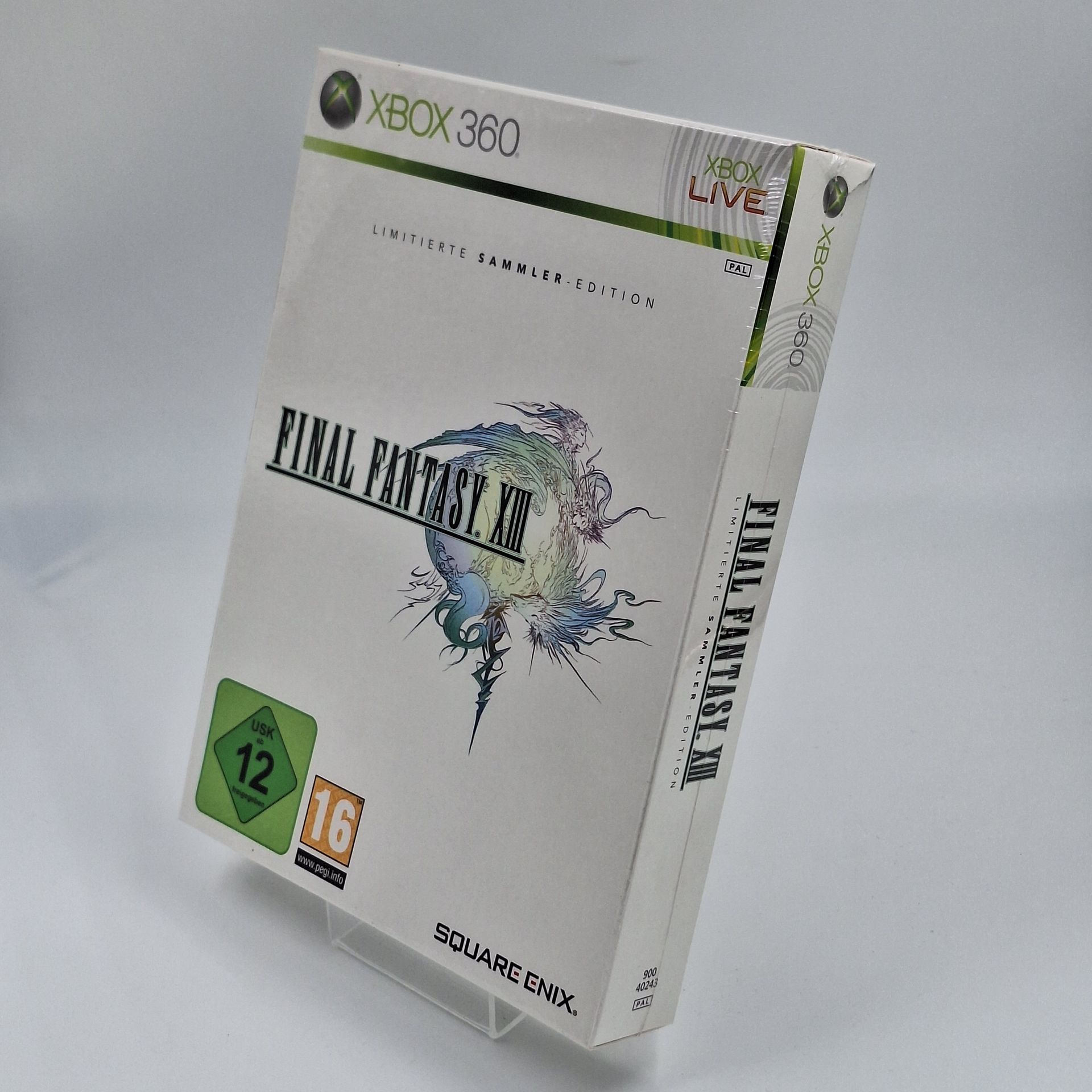 Final Fantasy XIII Limitierte Sammler Edition Xbox 360 Neu Original versiegelt Sammlerbox Originalfoto