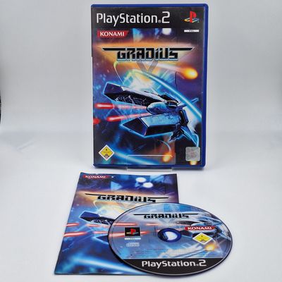 Gradius V Sony PlayStation 2 PS2 Gebraucht Komplett OVP Anleitung Originalfoto
