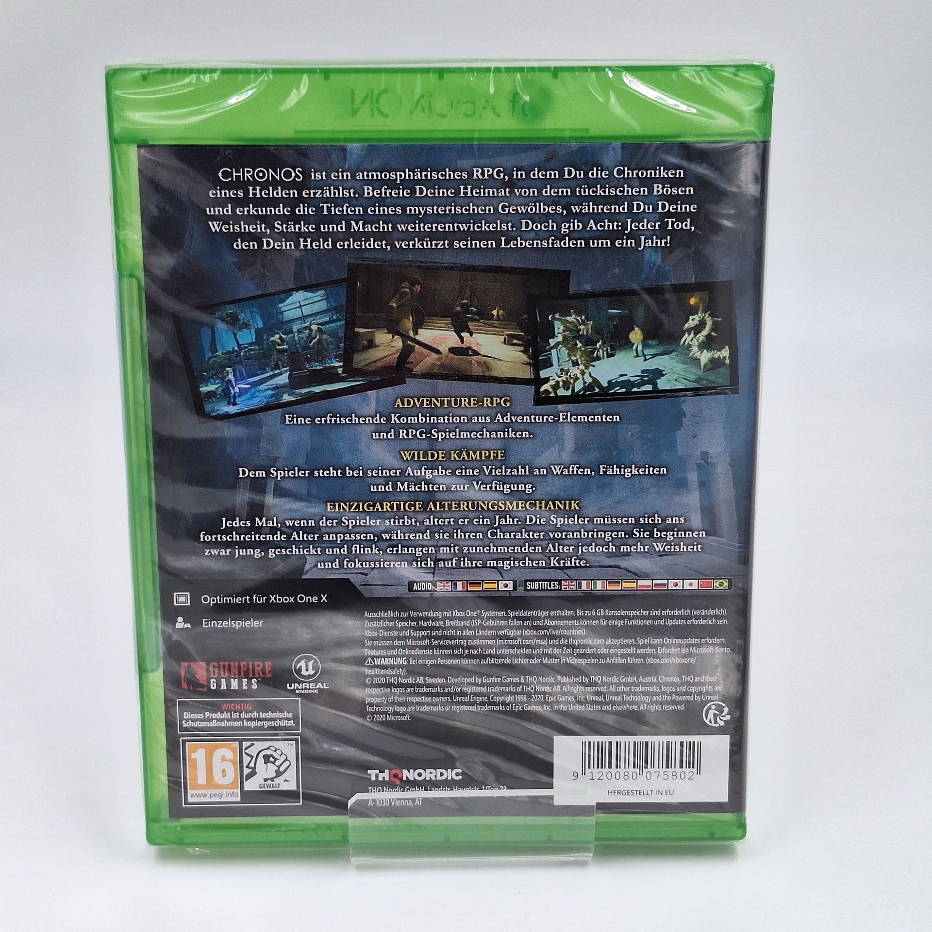 Chronos Before the Ashes Xbox One Neu Original versiegelt Originalfoto Cover Vorderseite