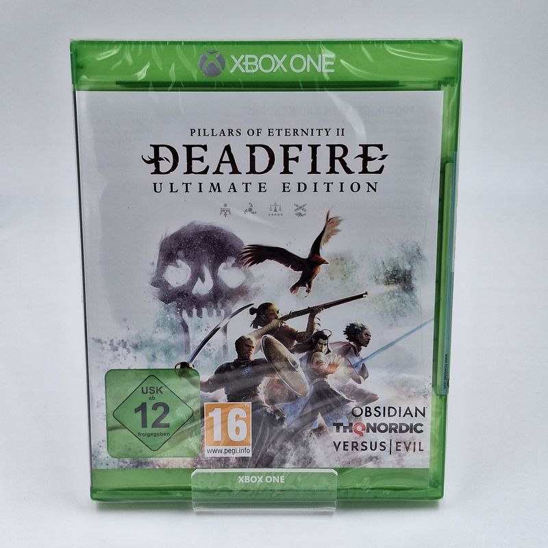 Pillars of Eternity II Deadfire Ultimate Edition Xbox One Neu OVP Originalfoto Cover Vorderseite